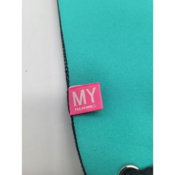 MY TAGALONGS Neoprene Cinch Beach Bag Backpack Drawstring Tropical Travel Palms - Picture 4 of 9